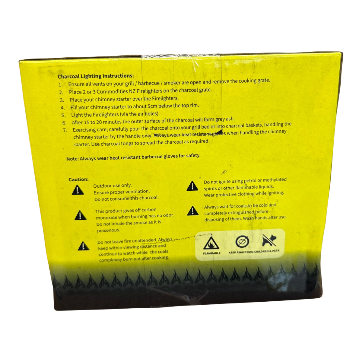 Commodities NZ Premium Charcoal Briquettes 4kg