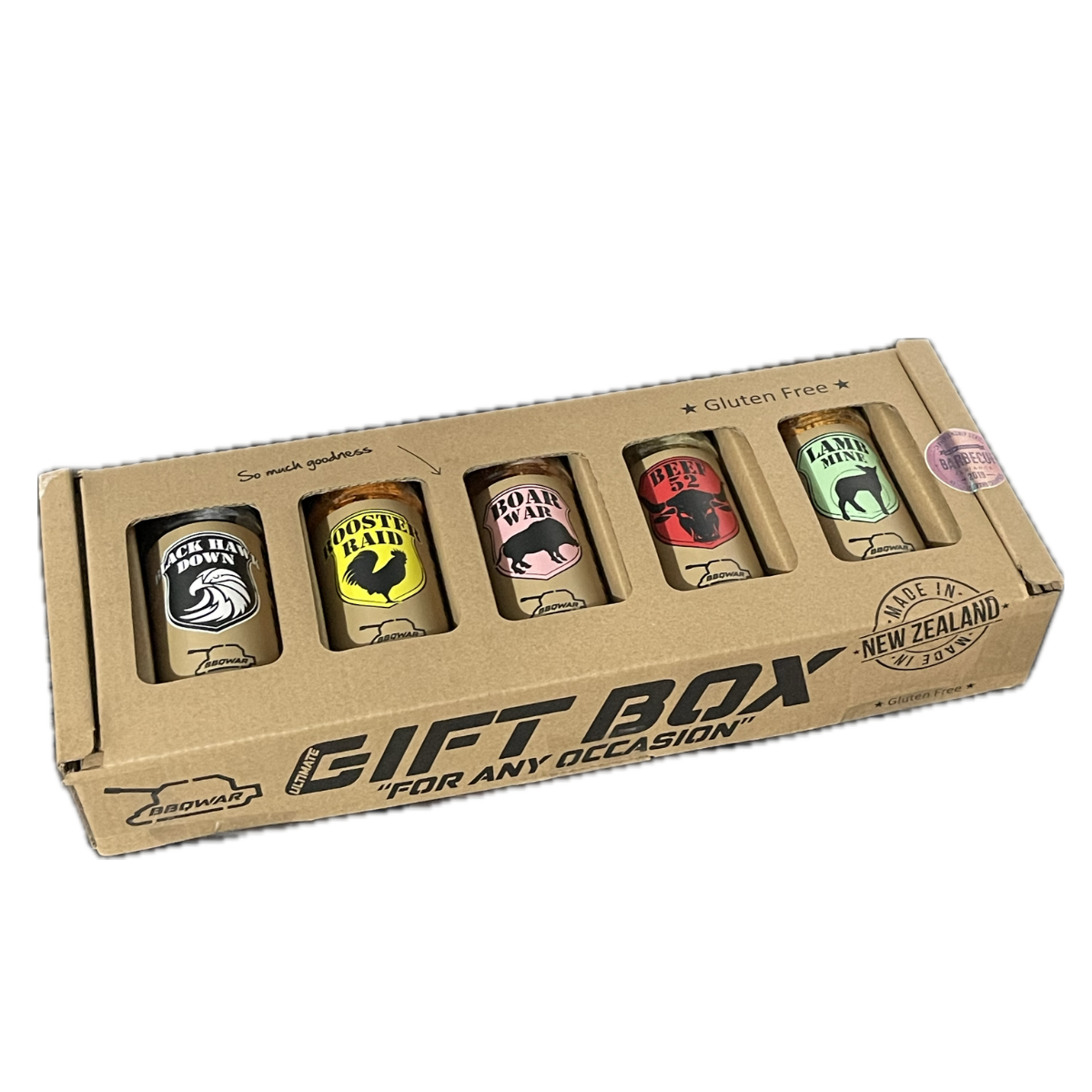 BBQWar Rubs Gift Box