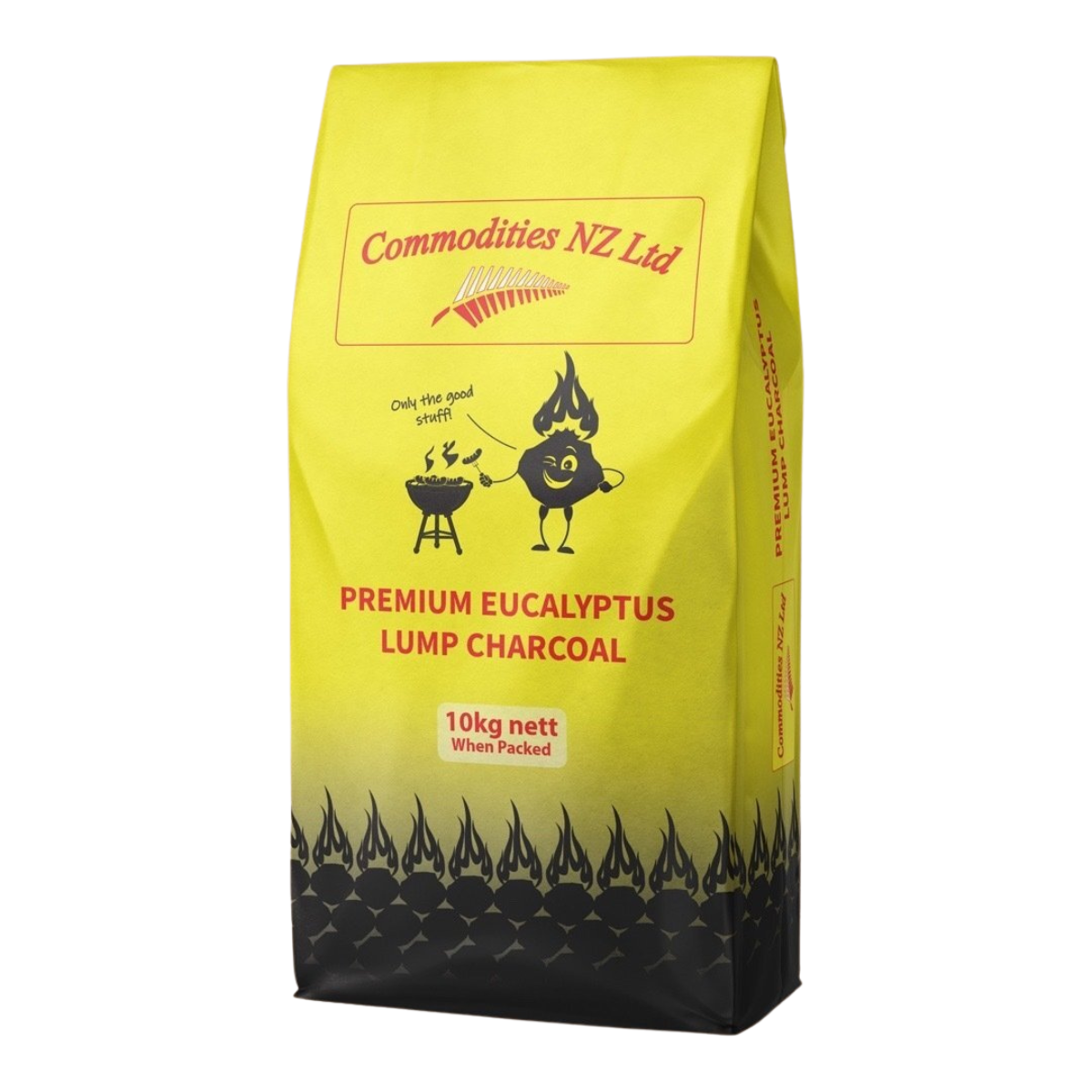 Commodities NZ Premium Eucalyptus Lump Charcoal 10kg