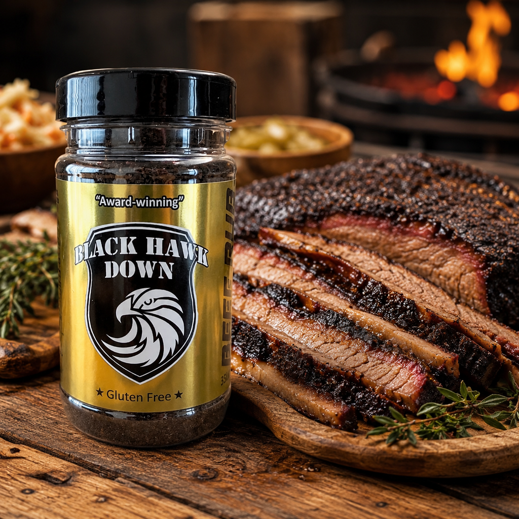 Black Hawk Down Beef Rub (Gluten Free) 330g