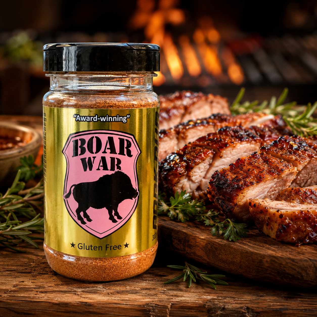 Boar War Pork Rub (Gluten Free) 310g