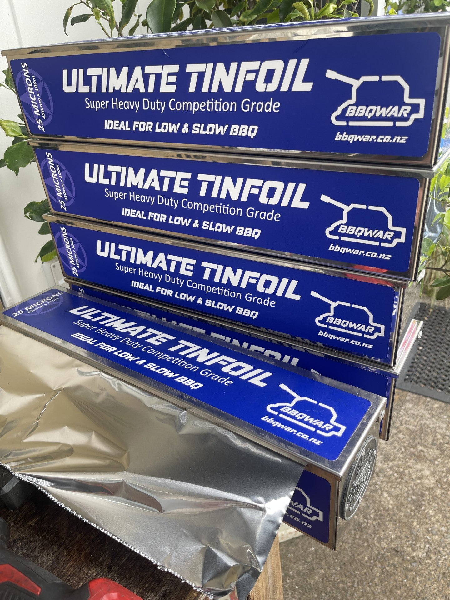 Ultimate Tinfoil Stainless Steel Box