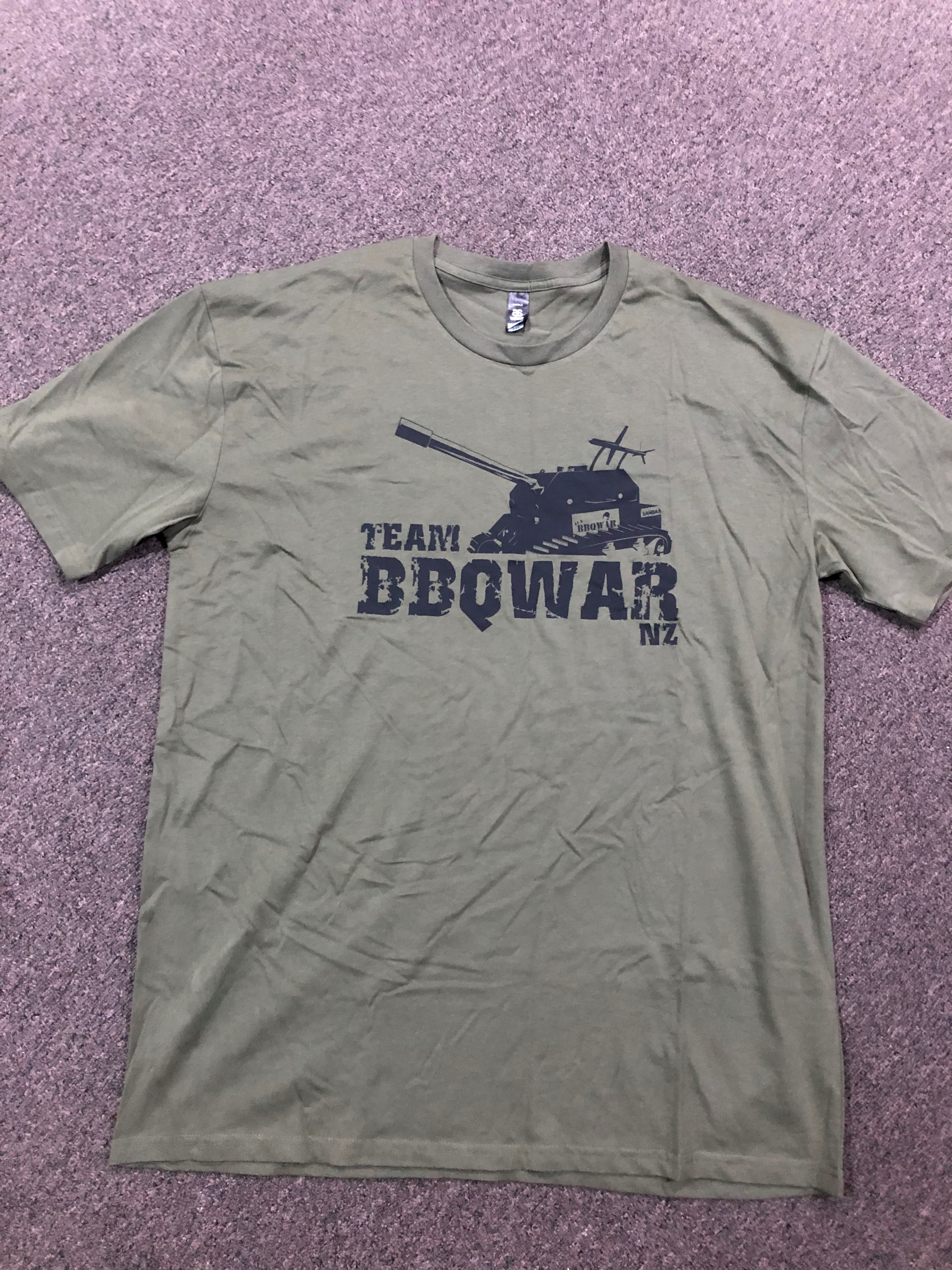 Short Sleeve T-shirt  Team BBQWAR T- shirt