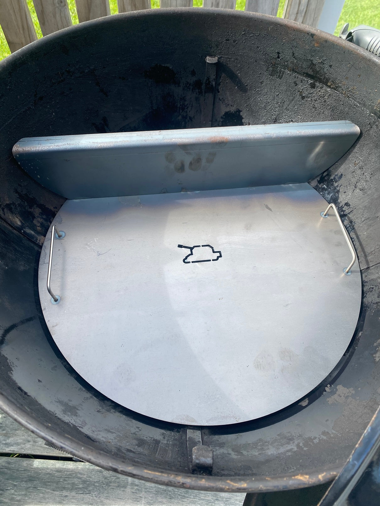 Weber 570mm Offset plate