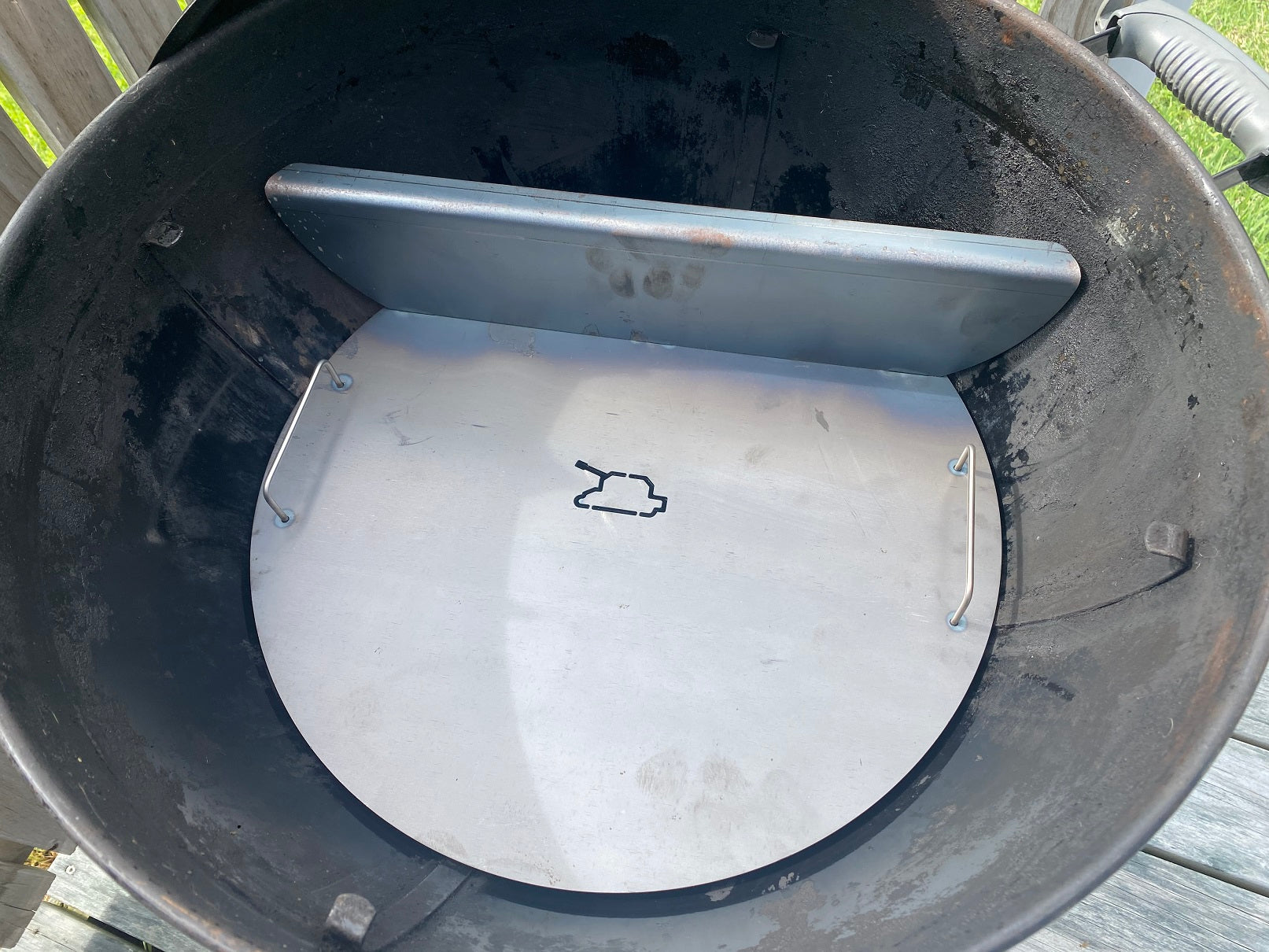 Weber 570mm Offset plate