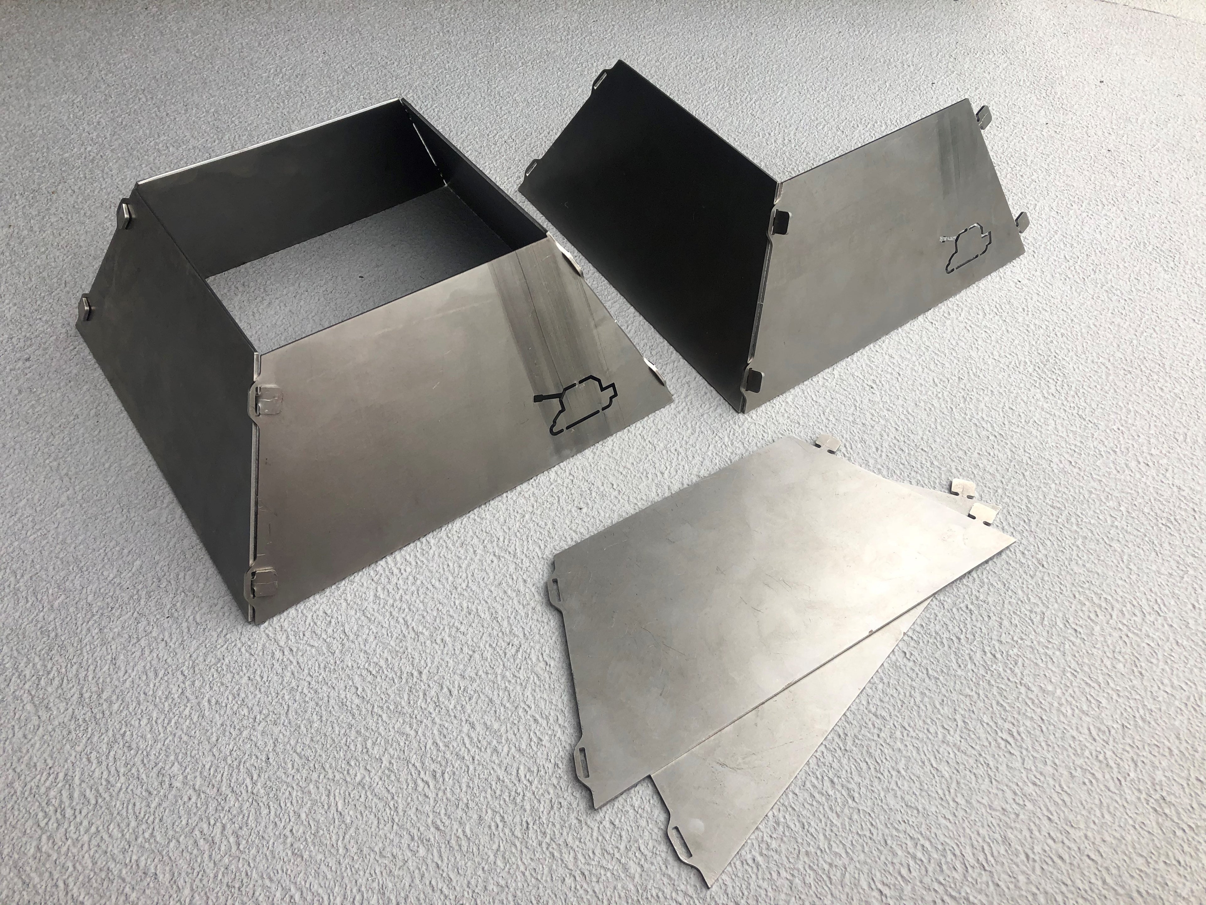 Tank Mine  for charcoal